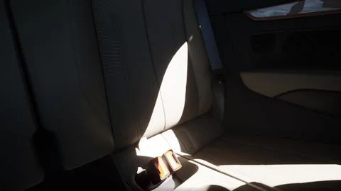 Interior Design of New Car 스톡 일러스트