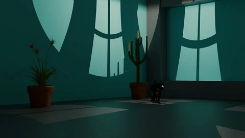 Interior design of a room Stock Footage 297735785