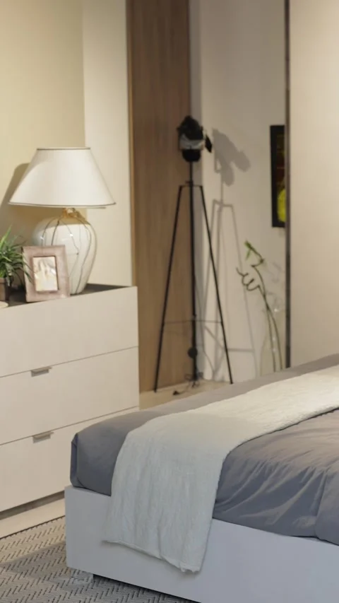 Interior design vertical video Stock Footage 308032954