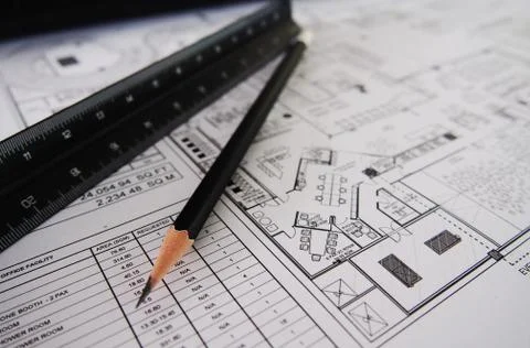 Interior designer tool Foto stock