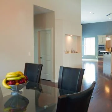 Interior of dining room Stock Photos
