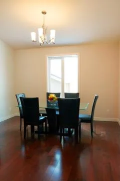 Interior of dining room Stock Photos
