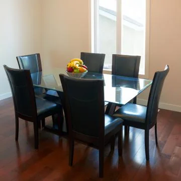 Interior of dining room Stock Photos