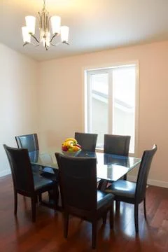 Interior of dining room Stock Photos