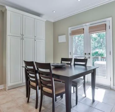 Interior of Dining room Stock Photos