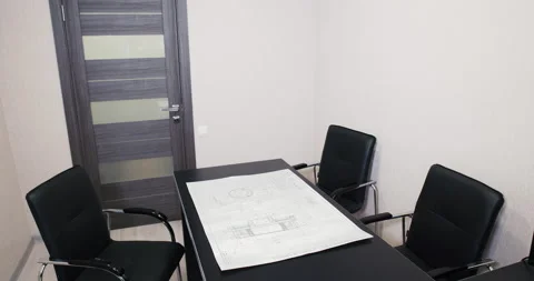 Interior of dusy modern open plan office Stock Footage 167123281