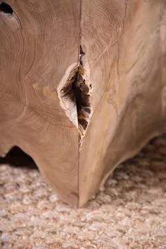 Interior elements up close wood Fotos de archivo