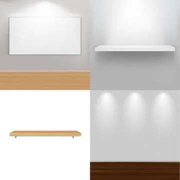 Interior elements Stock Illustration