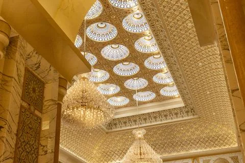 Interior elements inside of a palace. Luxury 写真素材