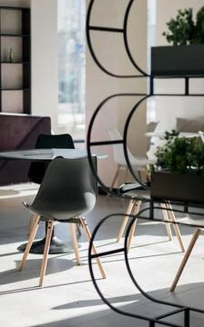 Interior of a empty hotel Stock Photos
