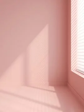 Interior empty room 3D rendering Stock Illustration