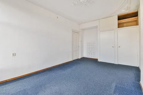 Interior of an empty room with Foto stock
