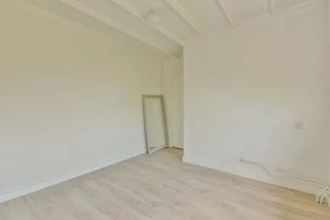 Interior of empty room with windows Stock Photos
