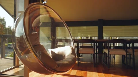 Interior of an expensive house, premium interior of a private house Stock Footage 317696533