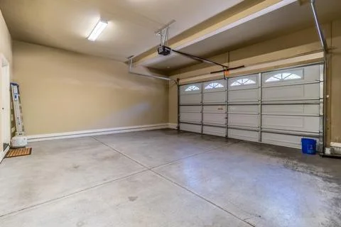 An interior garage Stock Photos