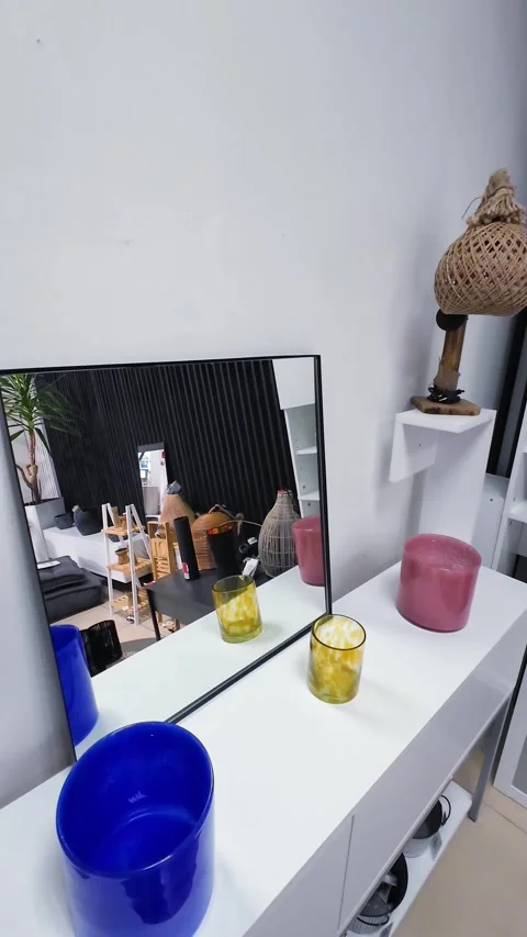 Interior goods at a store. Vertical video.  Stock Footage 316533434