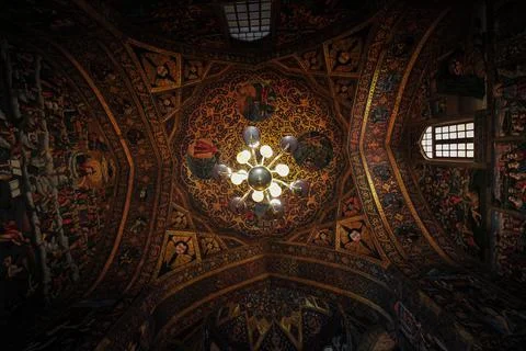 Interior of The great Persian Stock Photos