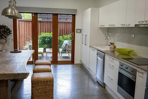 Interior Of Guest Cottage Stock Photos
