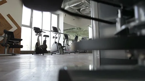 Interior gym Stock Footage 40635517