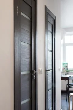 Interior of the hall in modern flat. Stock Photos