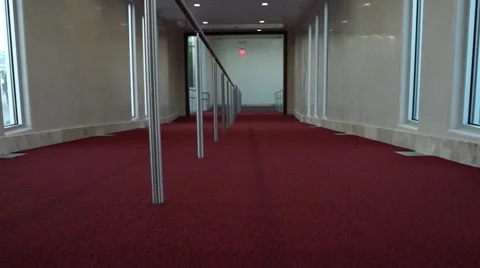 Interior Hallway Stock Footage 42677991