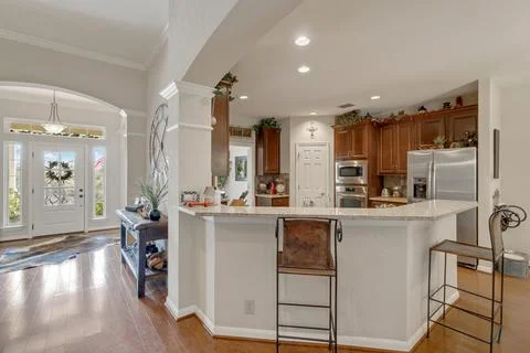 The interior of a home Stock Photos