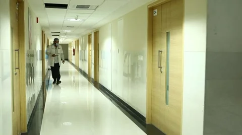 Interior of Hospital Stock Footage 59108868