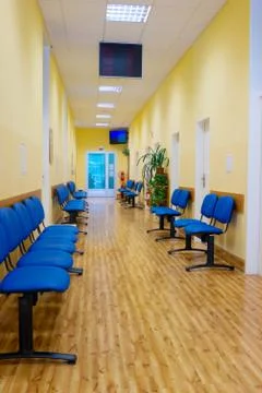 Interior of hospital Stock Photos