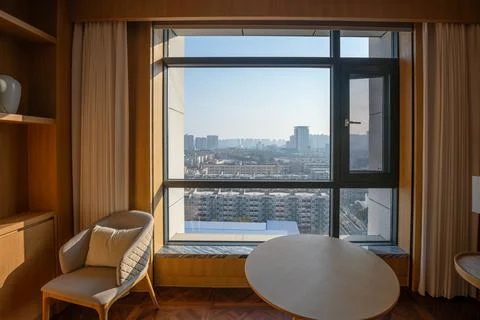 Interior of a hotel Stock Photos