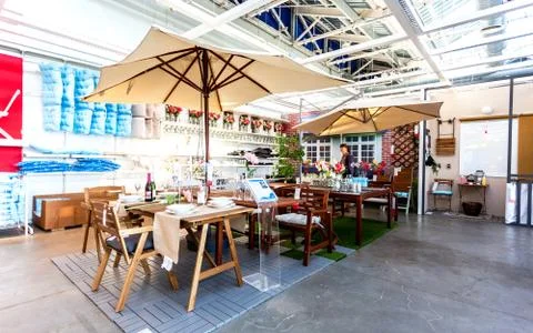 Interior of the IKEA Store Stock Photos