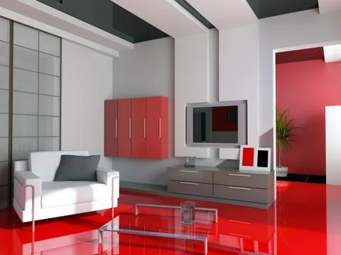 Interior Stock Illustration