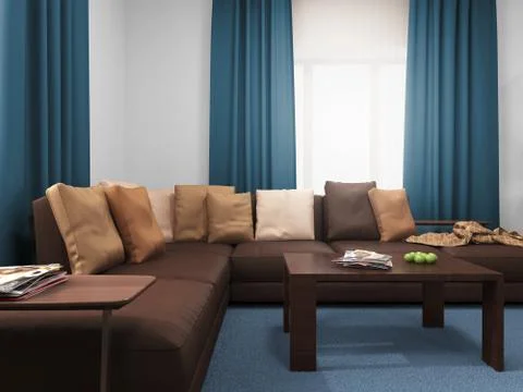 Interior Stock Illustration