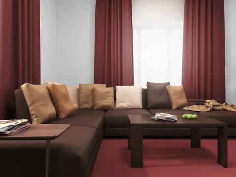 Interior Stock Illustration