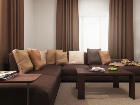 Interior Stock Illustration