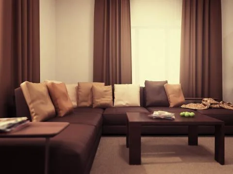 Interior Stock Illustration