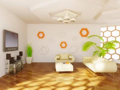 Interior Stock Illustration