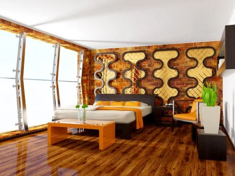 Interior Stock Illustration