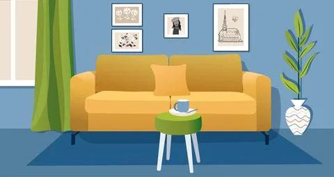 Interior Stock Illustration