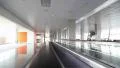 Interior of international airport HD Footage