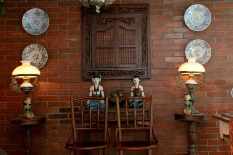Interior Javanese Home Stock Photos