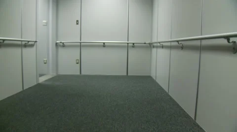 Interior of jet bridge Stock Footage 55569901