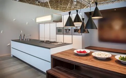 Interior of kitchen Stock Photos
