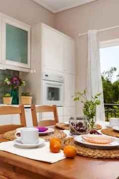 Interior of a kitchen Stock Photos
