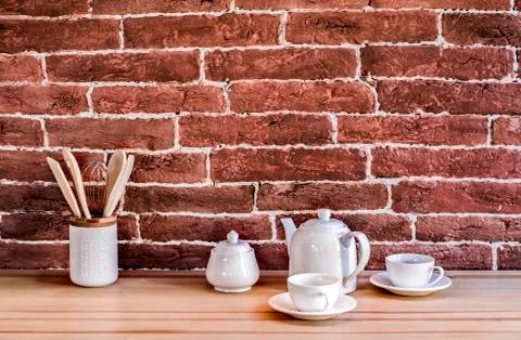The interior of the kitchen. Stock Photos
