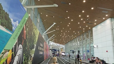The interior of klia Stock Footage 324599810