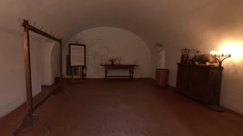 Interior of Kronborg Castle in Helsingor, Denmark Stock Footage 320615909