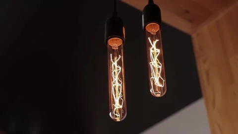 The interior lamp on the ceiling turns on and off, close-up Stock Footage 165398668