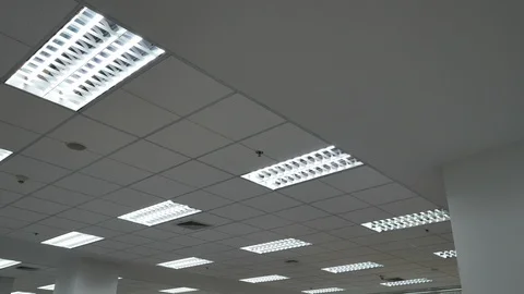 Interior light in modern office Stock Footage 92642530