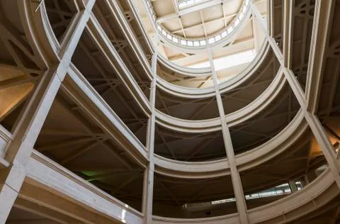 Interior of Lingotto Building Stock Photos
