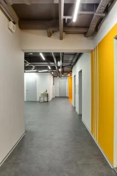 Interior in a loft style Stock Photos